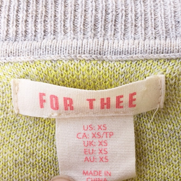 ♥️FOR THEE YELLOW POLKA DOT SWEATER CREAM - Picture 2 of 2